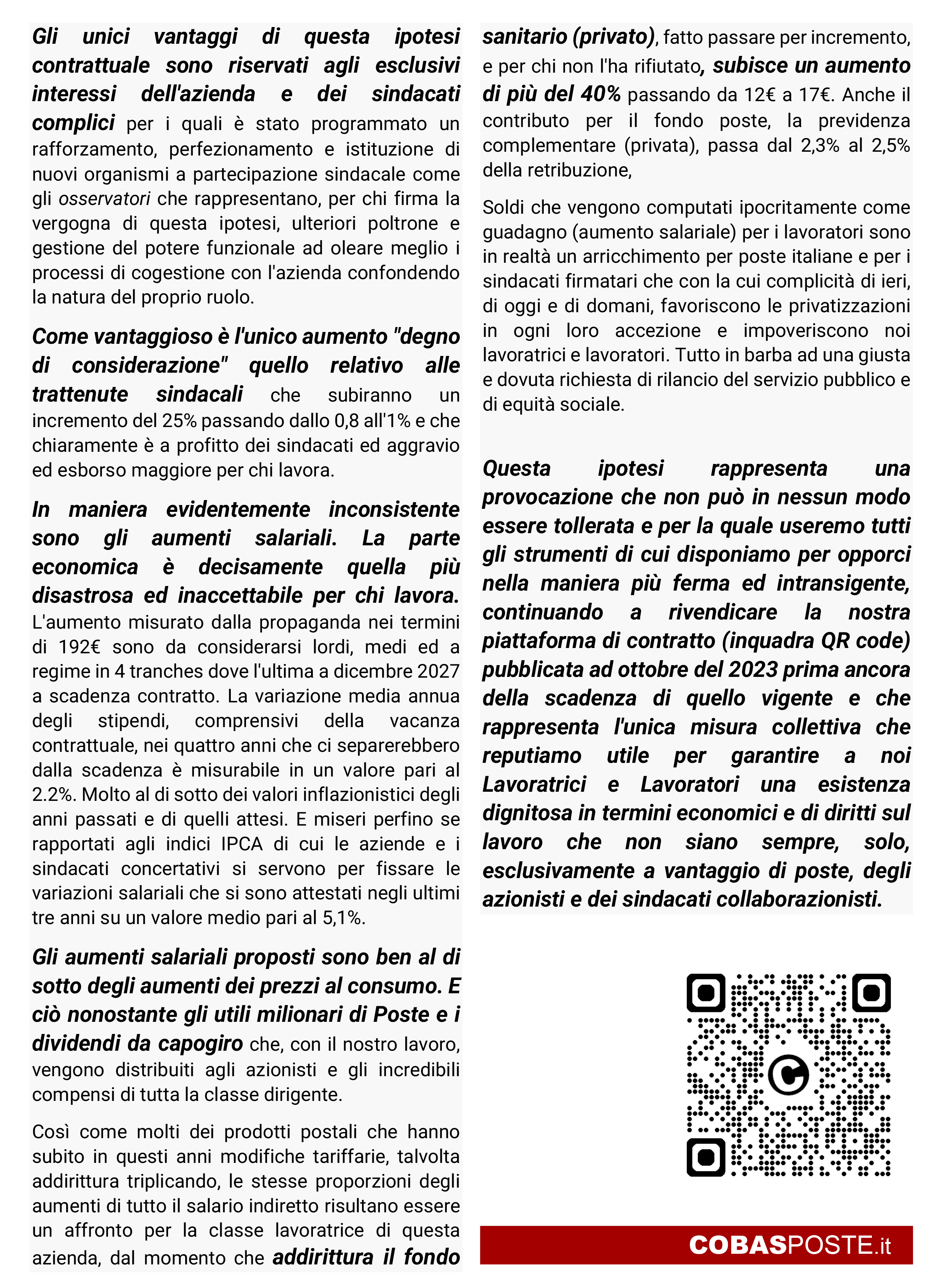 contratto vergogna