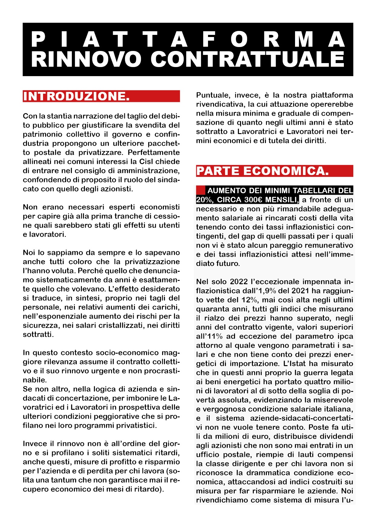 la porca miseria